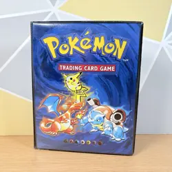 Vintage Pokemon Original TCG 1999 WOTC 4-Pocket Collector's Album Binder - Image 1