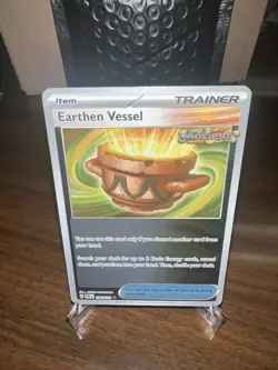 Pokemon Earthen Vessel 106/131 Sv: Prismatic Evolutions Reverse Holo Ancient - Image 2