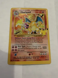 Pokemon TCG Charizard Celebrations Card 4/102 Holo MINT - Image 1
