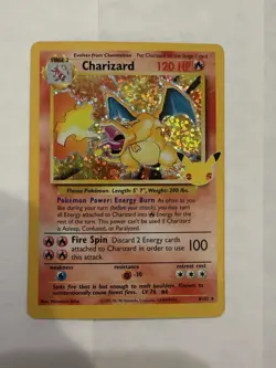 Pokemon TCG Charizard Celebrations Card 4/102 Holo MINT - Image 2