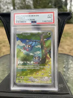 Tangela | 178/165 | 2023 Pokemon Scarlet Violet 151 | Illustration Rare | PSA 9 - Image 1