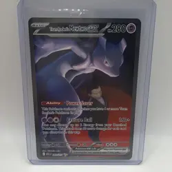 Pokemon Team Rocket's Mewtwo ex ASC 281/217 EX Holo Card English - Image 1