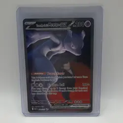Pokemon Team Rocket's Mewtwo ex ASC 281/217 EX Holo Card English - Image 5