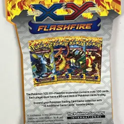 Pokemon "Flashfire" 10-Card Sealed Booster Pack (Mega Charizard) X1 - Image 4