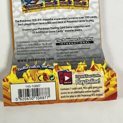 Pokemon "Flashfire" 10-Card Sealed Booster Pack (Mega Charizard) X1 - Image 5