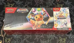 Pokemon Prismatic Evolutions Sam’s Club Exclusive Surprise Box + Booster Bundle - Image 1