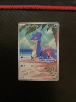 Pokemon Misty’s Lapras 194/182 Destined Rivals Full Art Illustration Rare NM - Image 1