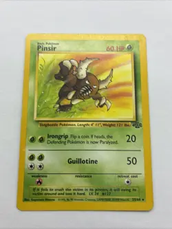 Pokemon TCG Jungle Set Pinsir 25/64 Non Holo Rare LP Unplayed - Image 1