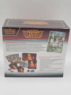 Pokemon TCG Scarlet & Violet Obsidian Flames ETB New Factory Sealed - Image 2