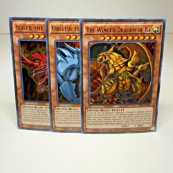 3x Yugioh Gods Slifer Obelisk Ra LDK2 ENS01 ENS02 ENS03 Ultra Rare - NM 💎 - Image 1
