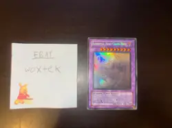 Yugioh Ghost Rare Elemental Hero Chaos Neos GLAS-EN036 Unlimited Edition - Image 2