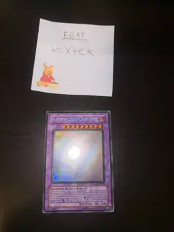 Yugioh Ghost Rare Elemental Hero Chaos Neos GLAS-EN036 Unlimited Edition - Image 3