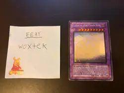 Yugioh Ghost Rare Elemental Hero Chaos Neos GLAS-EN036 Unlimited Edition - Image 4