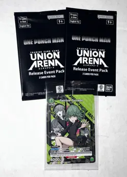 Union Arena Terrible One Punch Man Release Event Promo & Packs - Image 1