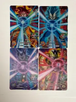 4 Cards CCP Complete Set SH2 Super Dragon Ball Heroes Japanese Excellent - Image 1