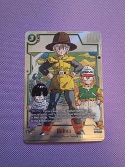 Dragon Ball Super Card Game Fusion World Bulma UC Alt Art SB02-044 - Image 1