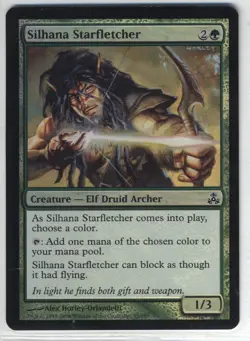 Magic the Gathering Silhana Starfletcher Guildpact Foil x1 MTG Free Shipping! - Image 1