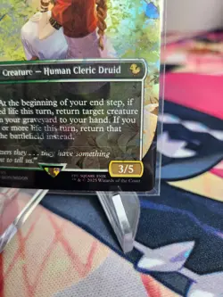 Aerith Last Ancient (Borderless) #0471 Chocobo Track Foil MTG Final Fantasy - NM - Image 5