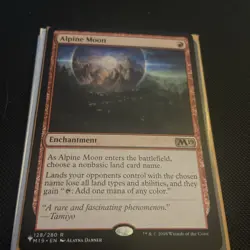 Magic the Gathering MTG Core Set 2019 M19 Alpine Moon READ DESCRIPTION - Image 1
