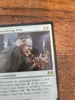 MTG Magic the Gathering Smothering Tithe (22/296) Ravnica Allegiance LP #1 - Image 5