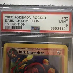 Pokemon 2000 1st Edition Dark Charmeleon PSA 9 Mint - Image 2