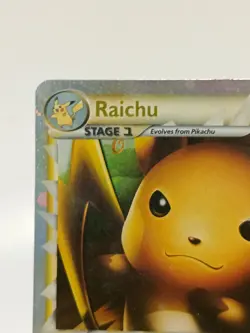 Raichu Holo Rare Pokemon Card 83/90 HGSS 2010 - Voltage Increase #LIVE - Image 2