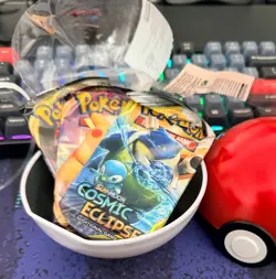 Pokemon TCG D21 Pokeball Tins x5 (Cosmic Eclipse Vivid Voltage Rebel Clash) - Image 2