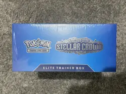 Pokemon TCG Scarlet & Violet Stellar Crown ETB Elite Trainer Box Sealed New - Image 3