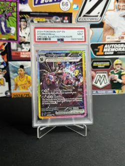 POKEMON TCG Hydreigon ex Surging Sparks Special Illustration Rare Holo PSA 9 - Image 1