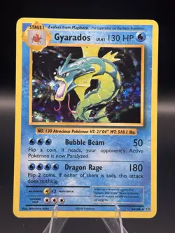 Pokemon: Gyarados Holo Holo Rare #34/108 XY - Evolutions NM - Image 1