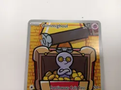 Pokemon Gimmighoul Full Art Trading Card Paradox Rift Secret Rare 198/182 TCG - Image 2