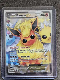 Pokemon Generations: Radiant Collection #RC28/RC32 Flareon EX (Full Art) - Image 1
