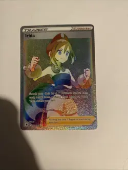 Irida 204/189 Pokemon TCG Astral Radiance Holo Secret Rare Rainbow Rare NM - Image 1