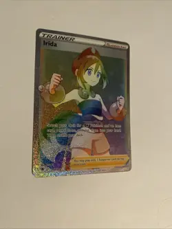 Irida 204/189 Pokemon TCG Astral Radiance Holo Secret Rare Rainbow Rare NM - Image 3