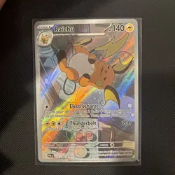 Pokemon TCG - Raichu - 211/193 Paldea Evolved - Illustration Rare Full Art Holo - Image 1