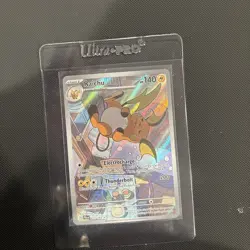Pokemon TCG - Raichu - 211/193 Paldea Evolved - Illustration Rare Full Art Holo - Image 3