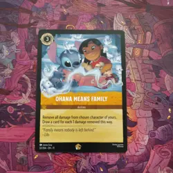 Disney Lorcana Winterspell/Ohana Means Family Legendary 32/204 REGULAR - Image 1