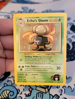 Pokemon Card - Gym Heroes 45/132 - ERIKA'S GLOOM (Uncommon) - Image 1