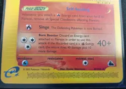 Flareon Pokemon Card EX Skyridge 8/144 Rare Holo 2003 WOTC NM #Live - Image 4