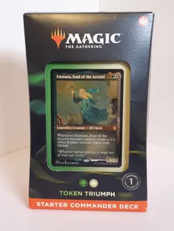 MTG Token Triumph Starter Commander Deck Emmara Sealed 2022 - Deutsch - Image 1
