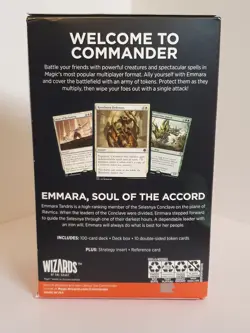 MTG Token Triumph Starter Commander Deck Emmara Sealed 2022 - Deutsch - Image 2