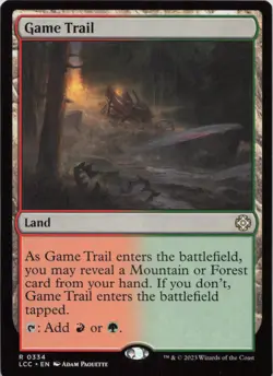 Game Trail R Commander: The Lost Caverns of Ixalan 334 NM MTG - Image 1