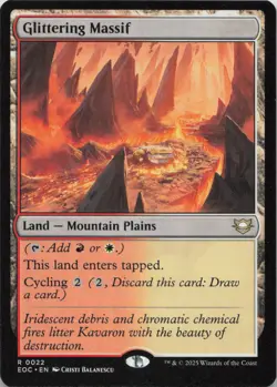 Glittering Massif R Commander: Edge of Eternities 22 NM MTG - Image 1