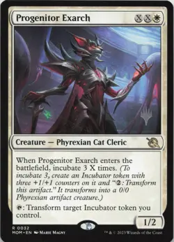 Progenitor Exarch R Promo Pack: March of the Machine 32 - MTG - Image 1