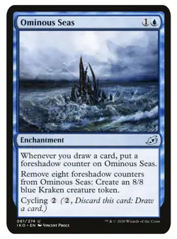 1x OMINOUS SEAS - Ikoria - MTG - Magic the Gathering - Image 1