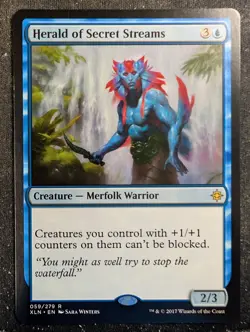 Herald of Secret Streams - Ixalan (MTG) - Image 1
