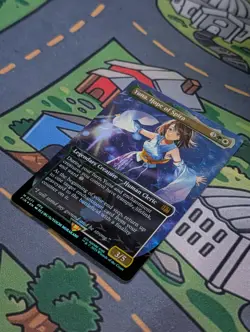 Yuna, Hope of Spira (Borderless) (Chocobo Track Foil) Final Fantasy Foil - Image 2
