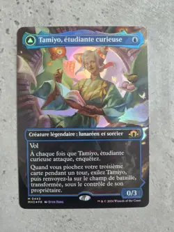 Tamiyo Inquisitive Student / Tamiyo Seasoned Scholar Foil MH3 NM FR MTG - Image 1