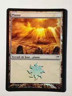 Plaine Foil Plains (#288) Champions of Kamigawa MTG Magic VF - Image 1