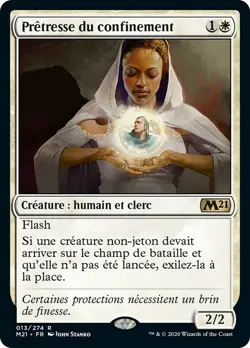 Pretresse du confinement Containment Priest M21 MTG Magic VF - Image 1